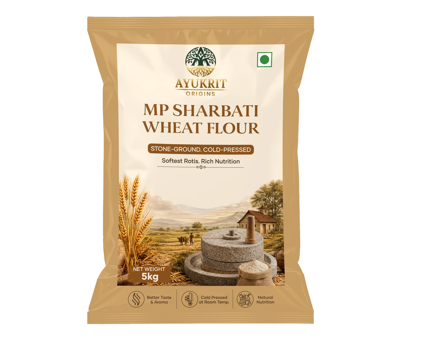 MP Sharbati Wheat Flour
