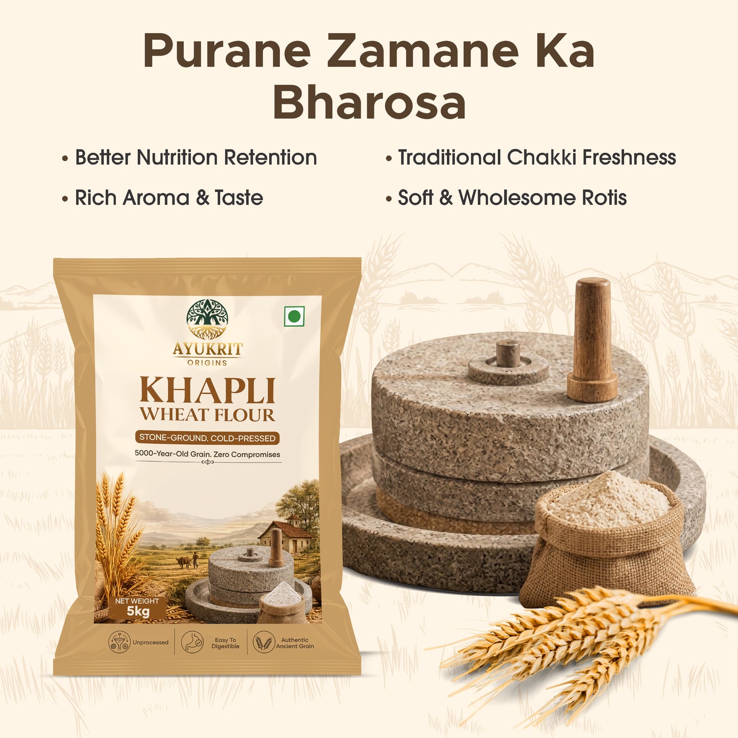 Khapli Flour